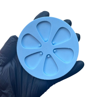 Molde Silicone Ac18 Pingente Brincos Gota Arredondada Resina em Oferta na Shopee