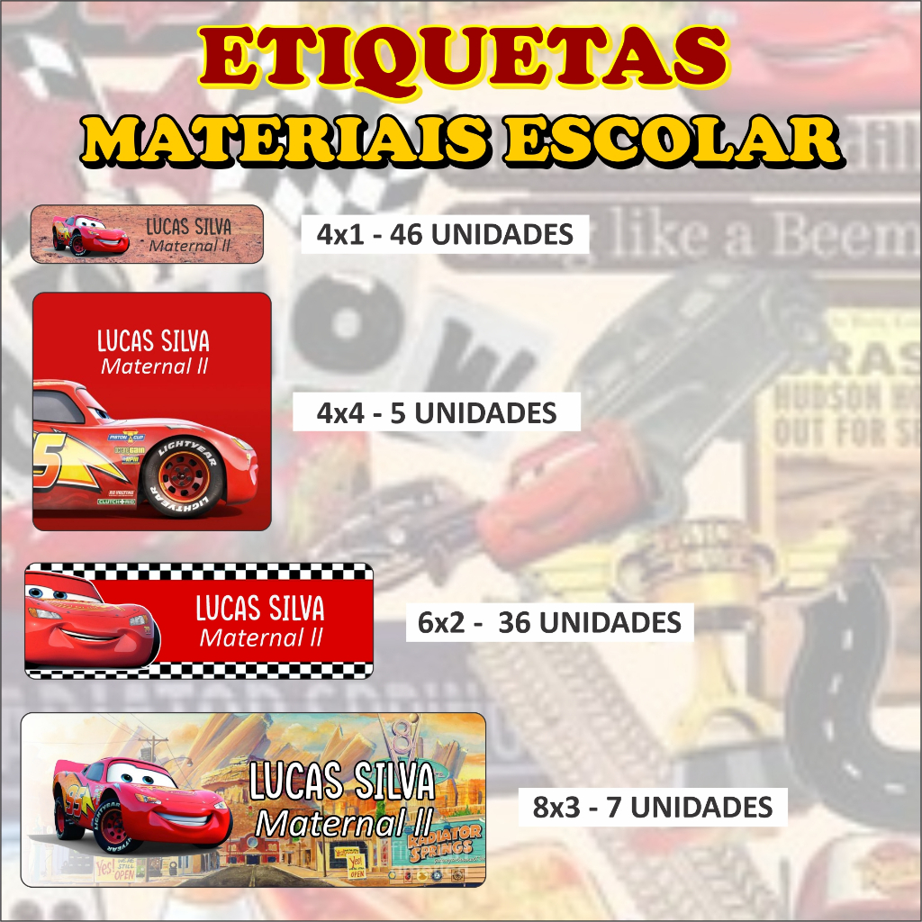 Etiqueta Escolar de Carro: Onde Comprar | BuscaProdutos