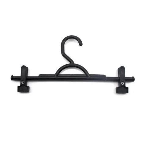 100 Cabides Preto Atacado Saia Calça Bermuda c/ 200 Presilhas