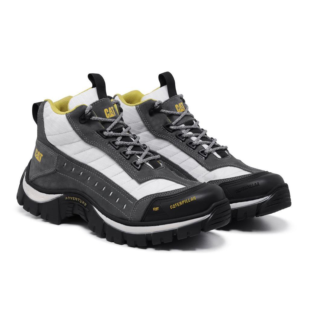 Bota Caterpillar Adventure Coturno Bota 2068 Resistente Versátil Em Couro Legítimo