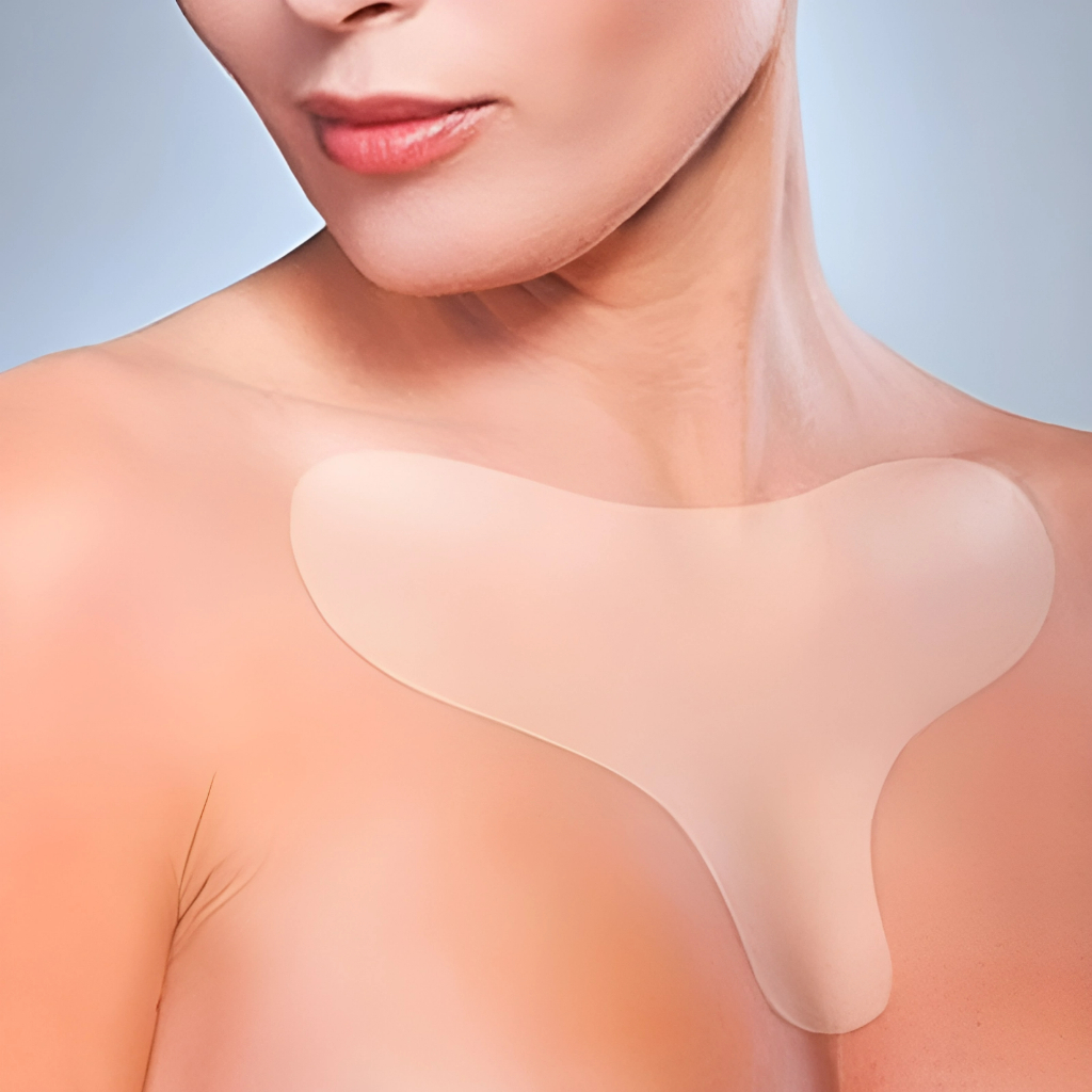 Adesivo de Silicone Anti-Rugas para Colo | Uso Diurno e Noturno
