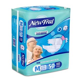 Fralda Geriátrica New Fral Incontinência Severa Todos os tamanhos Hiper - NewFral em Oferta na Shopee