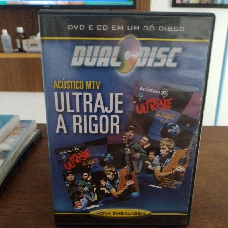 Dual Disc: Acústico Mtv Ultraje a Rigor (CD e DVD no mesmo disco)