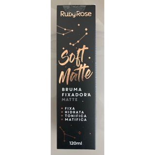 Bruma Efeito soft Matte Stay Fix 120ml Ruby Rose
