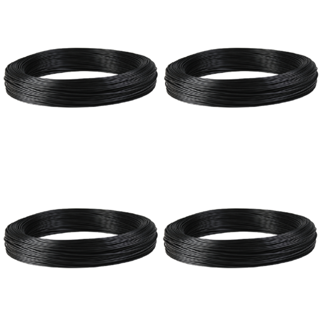 Microtubo Mangueira Pvc Irrigação 4x6 mm Rolo 100m Kit 4