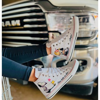 Tênis Converse All Star (cano Alto) Personagens Snoop Envio Já
