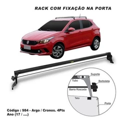 Rack Argo / Cronos 4 Portas 2017 a 2024 - Fixação Porta