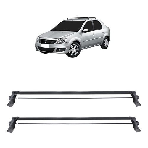 Rack Teto Logan 2007 2008 2009 2010 2011 2012 4 Portas