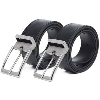 Kit 2 Cinto Masculino Social Dupla Face Couro Sintético Oferta Relâmpago em Oferta na Shopee