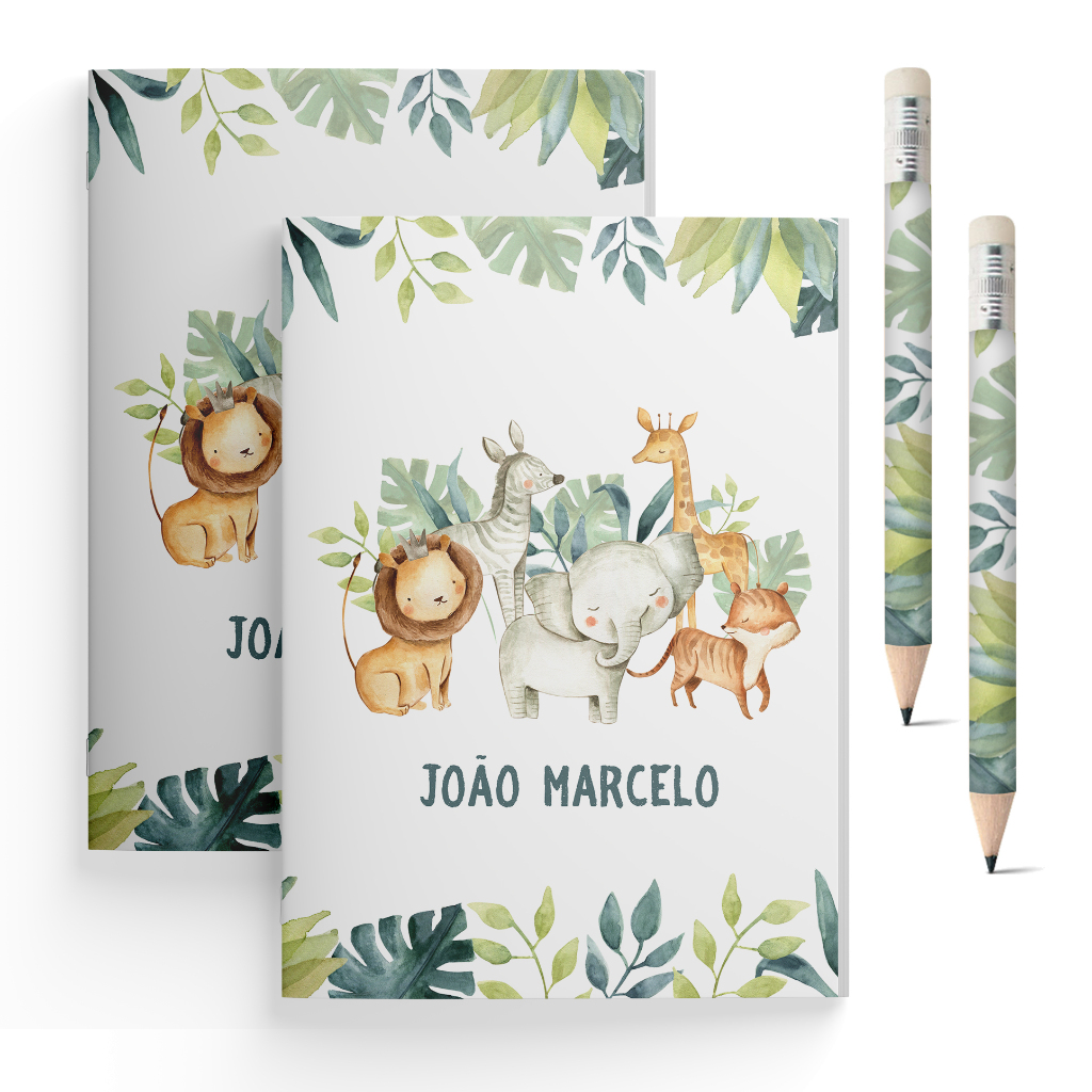 Lembrancinhas Maternidade Nascimento Bloquinhos Personalizados Kit com 10 unidades
