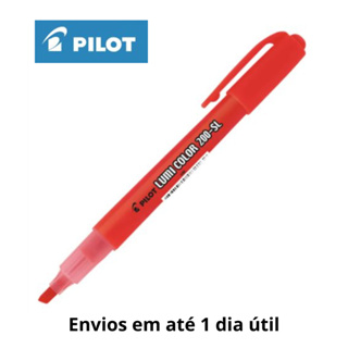 Caneta Marca Texto Lumi Color 200-SL Vermelha Pilot em Oferta na Shopee