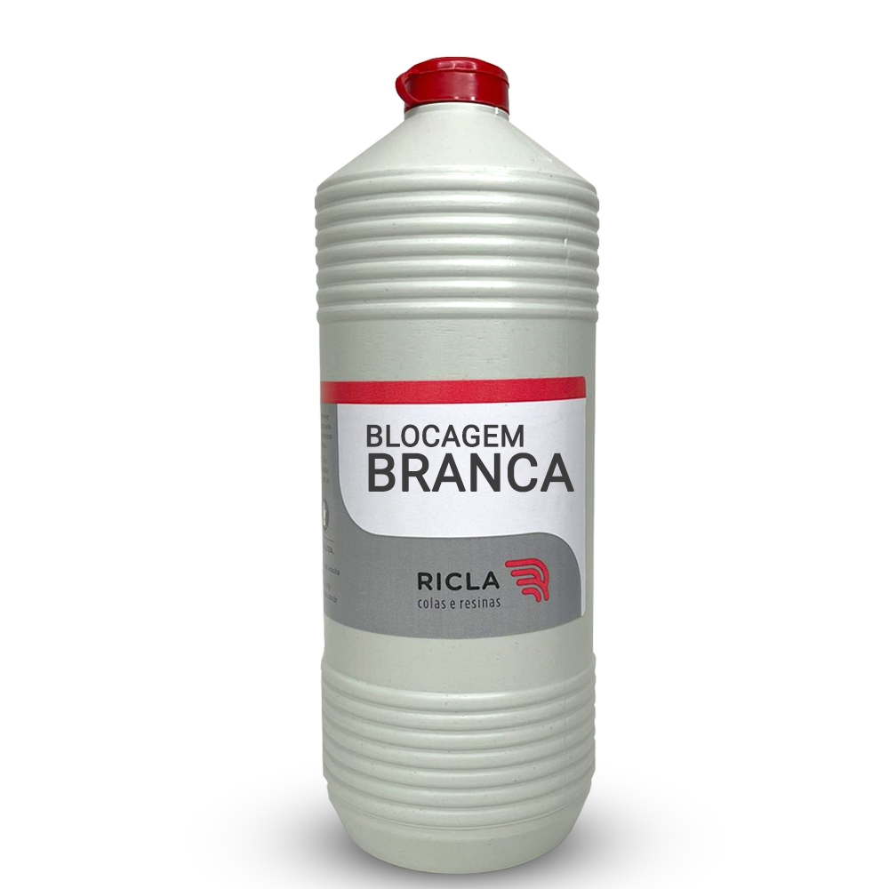 Cola Para Blocagem Branca 1KG (RICLACOL 1128 U)