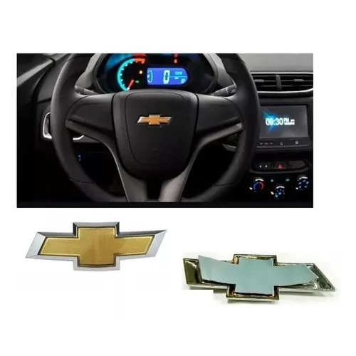 Emblema Do Volante Onix Prisma Celta Cobalt Sonic Spin Cruze