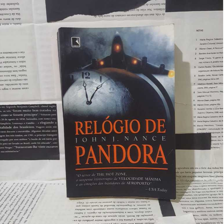 Livro Relógio de Pandora John. J. Nance