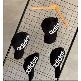 Boné Masculino A.d.i.d.a.s Letreiro Aba Curva Tectel Sport Preto Barato Bonés