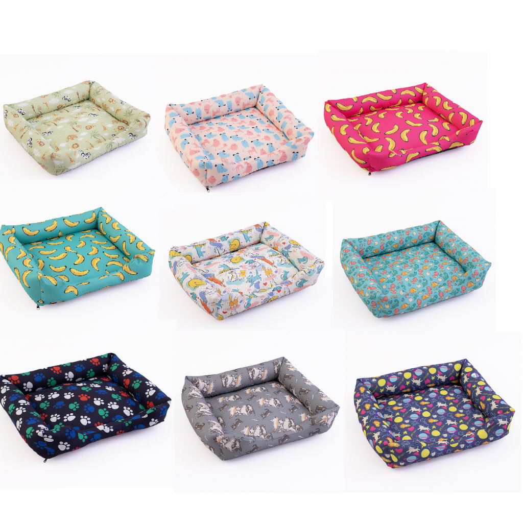 Cama Caminha Pet Tamanho Grande para Cachorro Gato Cães com Zíper Anti Friagem Anti Odor Premium