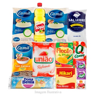 Cesta Básica Doação - Completa Produtos Premium em Oferta na Shopee