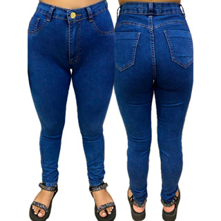 Calça Jeans Feminina Cintura Alta Promoção