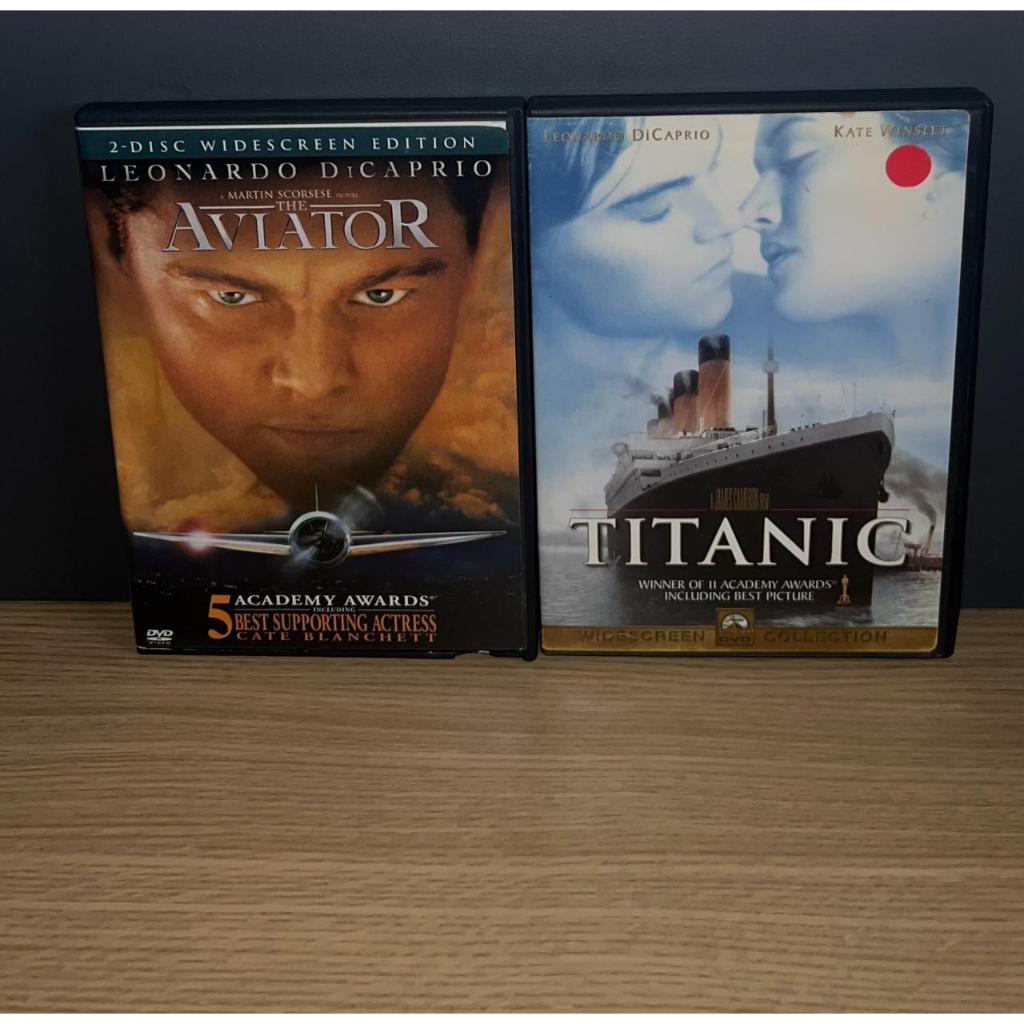 Dvd: The Aviator + Titanic - Leonardo Dicaprio Importado