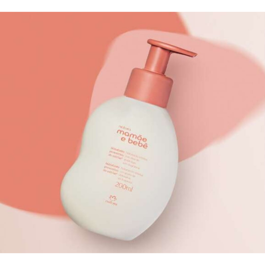 Hidratante Preventivo de Estrias Mamãe e Bebê 200ml - Natura