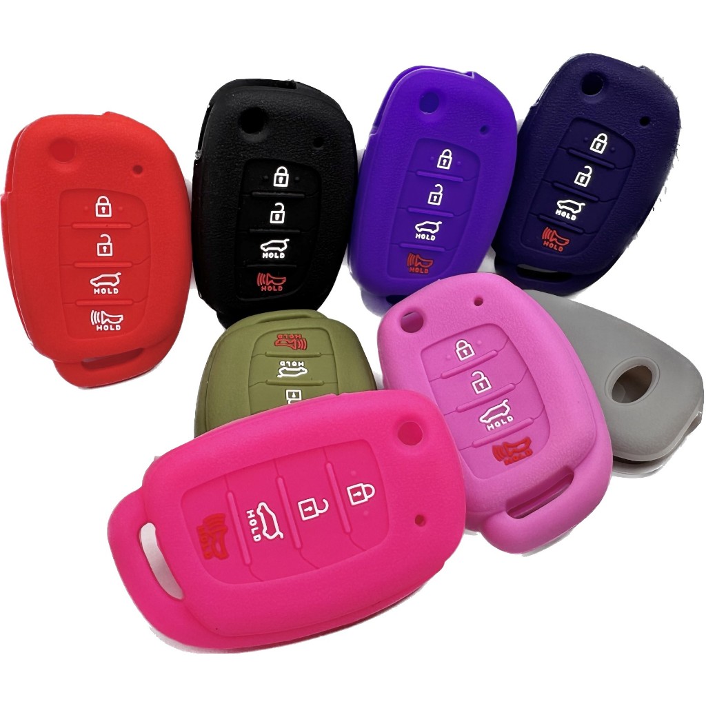 Capa De Silicone Chave Canivete Hyundai Hb20 2020/2023 Creta em Oferta na Shopee