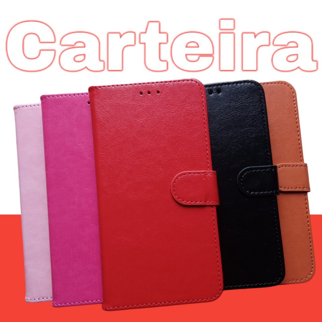 Capinha carteira para Samsung Galaxy J6 J600 Antishock Impacto