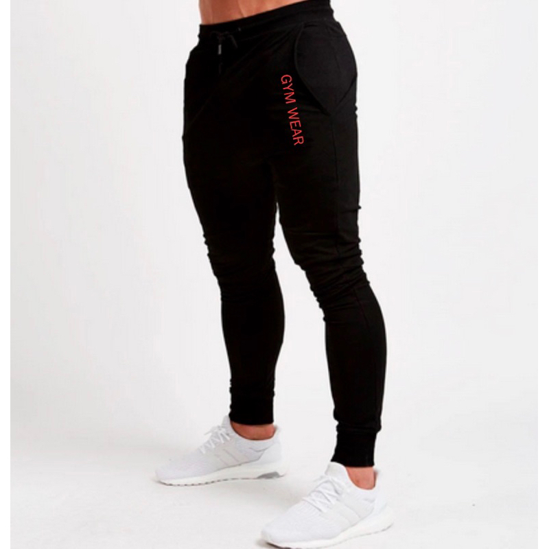 calça jogger wear gyn malha elastano estilosa passeio academia treino em Oferta na Shopee