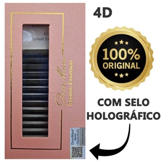Cílios Decemars W 4D Extensão De Cílios Alongamento W Novidade Volume Híbrido Maquiagem.