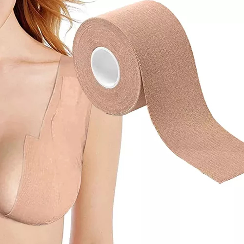 KIT 10 PCS Sutiã Rolo Adesivo Levanta Peito Seio Fita Invisível