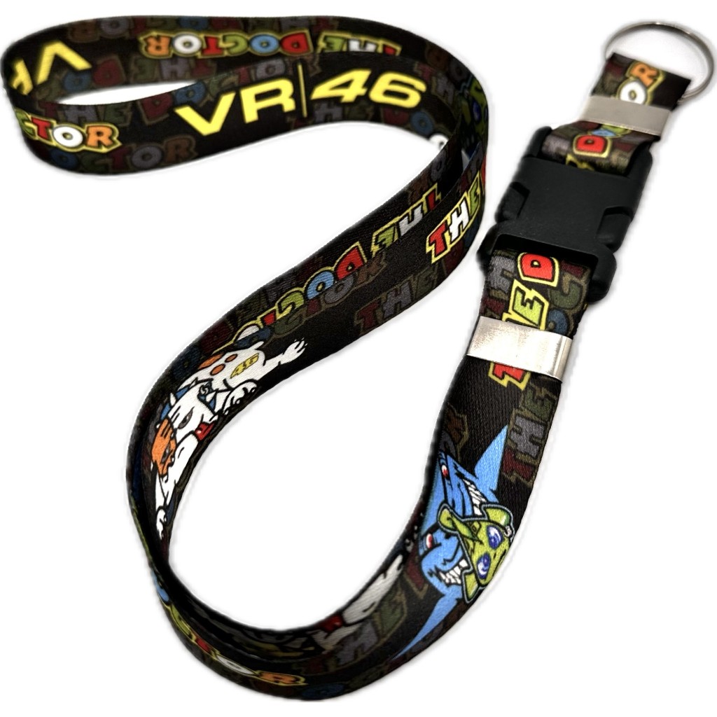 1 Chaveiro VR 46 Cycles Moto Cordão