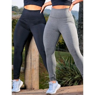 Calça legging Feminina Suplex Basica Academia