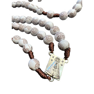 Terço de Nossa Senhora Aparecida / terco branco de nossa senhora