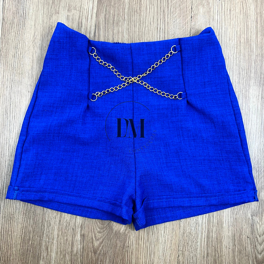 Shorts feminino Alfaiataria  Adulto em Oferta na Shopee