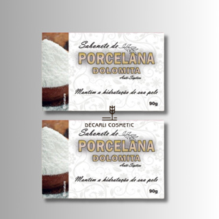 2 UN Sabonete Barra de Porcelana (Dolomita) 90g - Bionature em Oferta na Shopee