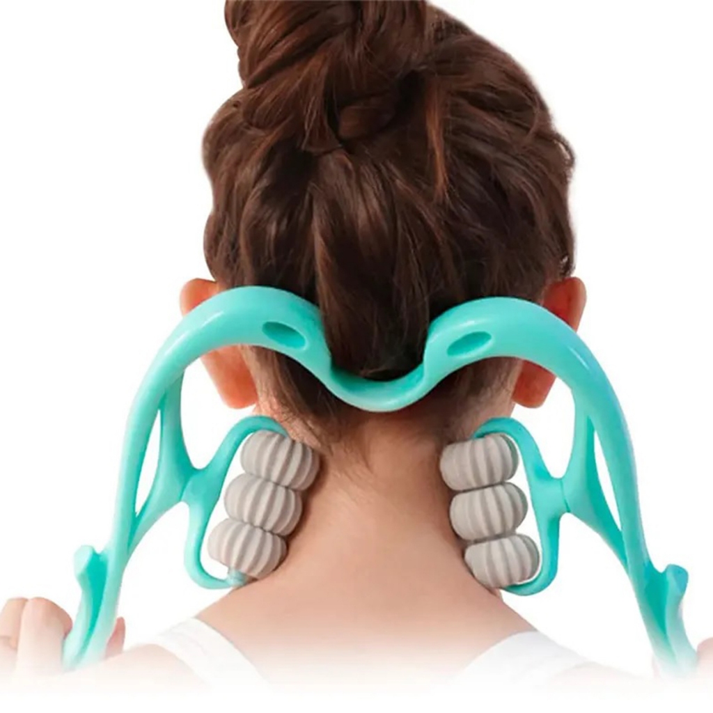 Massageador Corporal Para Pernas Coxas Braços Pescoço Relaxamento Muscular Terapêutico Profissional