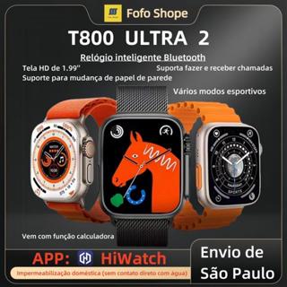 T800 T900 I9 Ultra max KD99 T10 Relógio à prova d