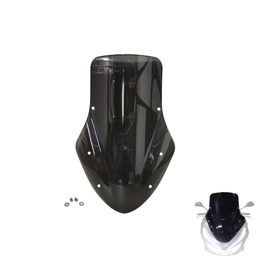 Bolha Policarbonato Pcx150 Pcx 150 2019 2020 2021 2022 72x46 Fume