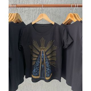 Blusa Feminina T-shirt - Santa maria nossa senhora aparecida do norte