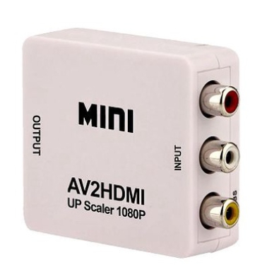 Mini Adaptador Conversor De AV Para HDMI ou HDMI para AV