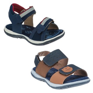 Kit 2 Pares Papete Infanil Sandália Masculina Combo Menino