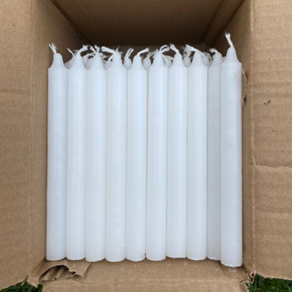 Kit 50 Vela Palito Branca Número 5 14,5cm X 1,4cm Parafina Pura Atacado em Oferta na Shopee