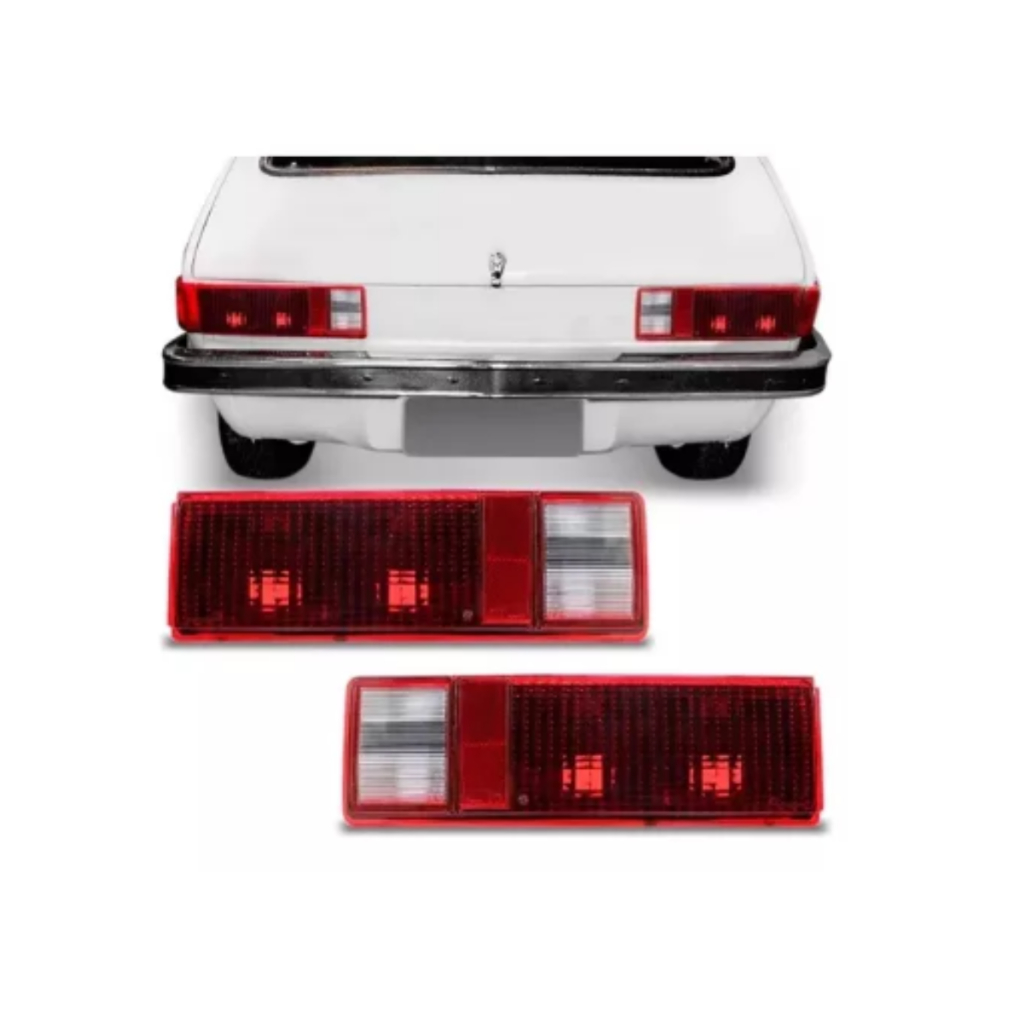 Lanterna Traseira Chevette 1980 1981 1982 Rubi Top De Linha