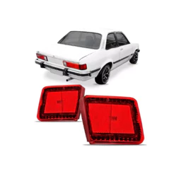 Lanterna Traseira Chevette 1980 1981 1982 Sedan Canto Rubi