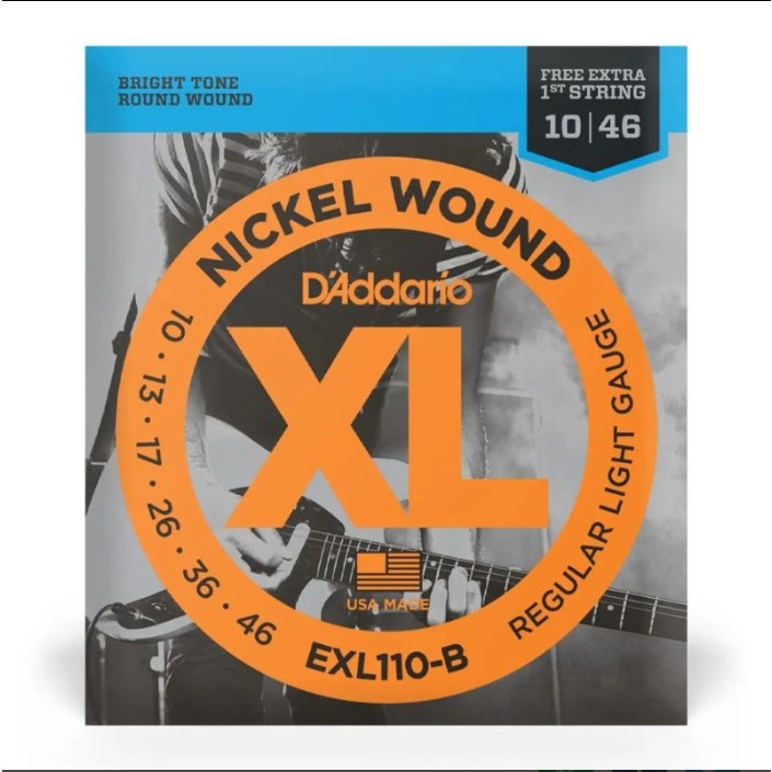 Encordoamento Daddario EXL110-B 10-46 Guitarra