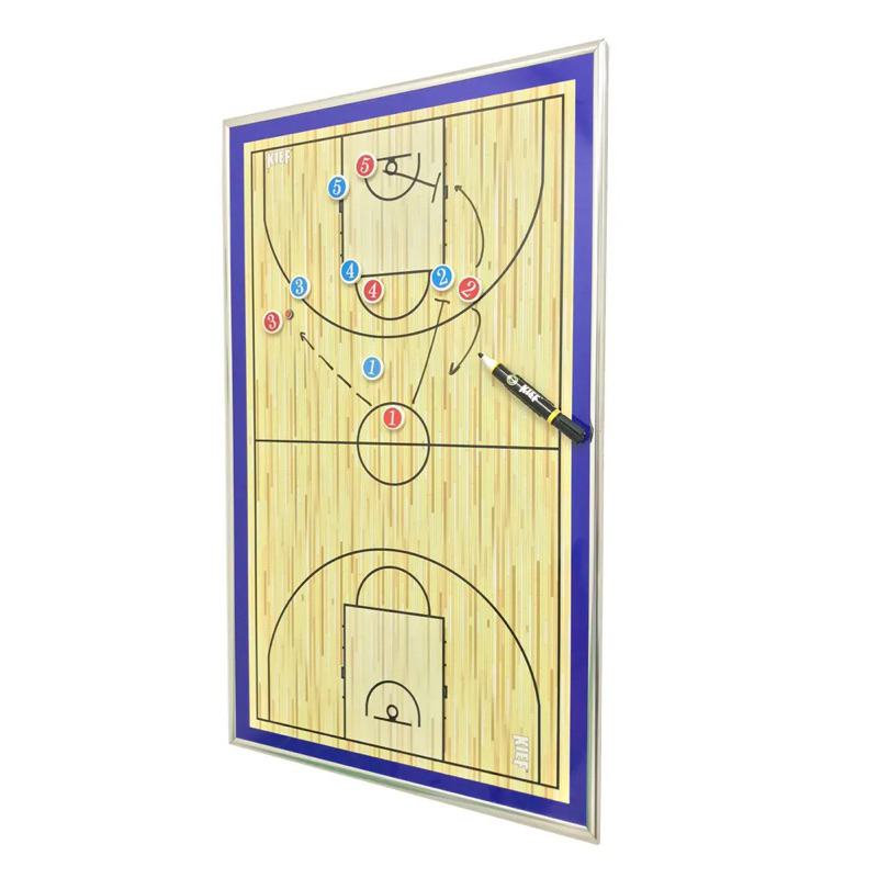 Quadro Tático Basquete de Parede Magnético Profissional