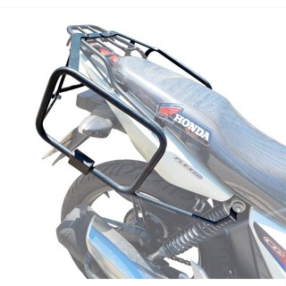 Protetor de Carenagem Traseiro e Afastador Alforge Honda Titan CG FAN 125/150/160 // Yamaha Fazer // Factor 150 em Oferta na Shopee