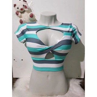 Cropped Feminino Com Bojo Tamanho Único Suplex Moda Blogueirinha