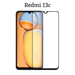 Película de Vidro 3D Xiaomi Redmi 13C Vidro Temperado