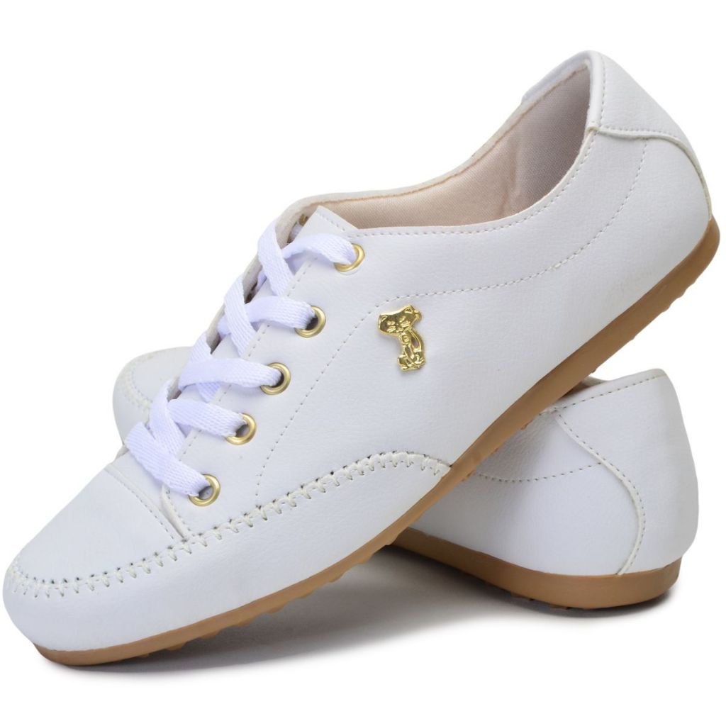 Sapatênis Feminino Tênis Leve Casual Mocassim Para o Dia a Dia