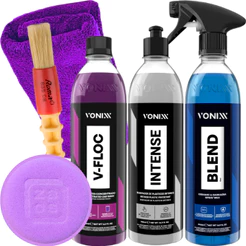 Kit Shampoo V-Floc Cera Blend Spray Vitrificadora Intense Vonixx